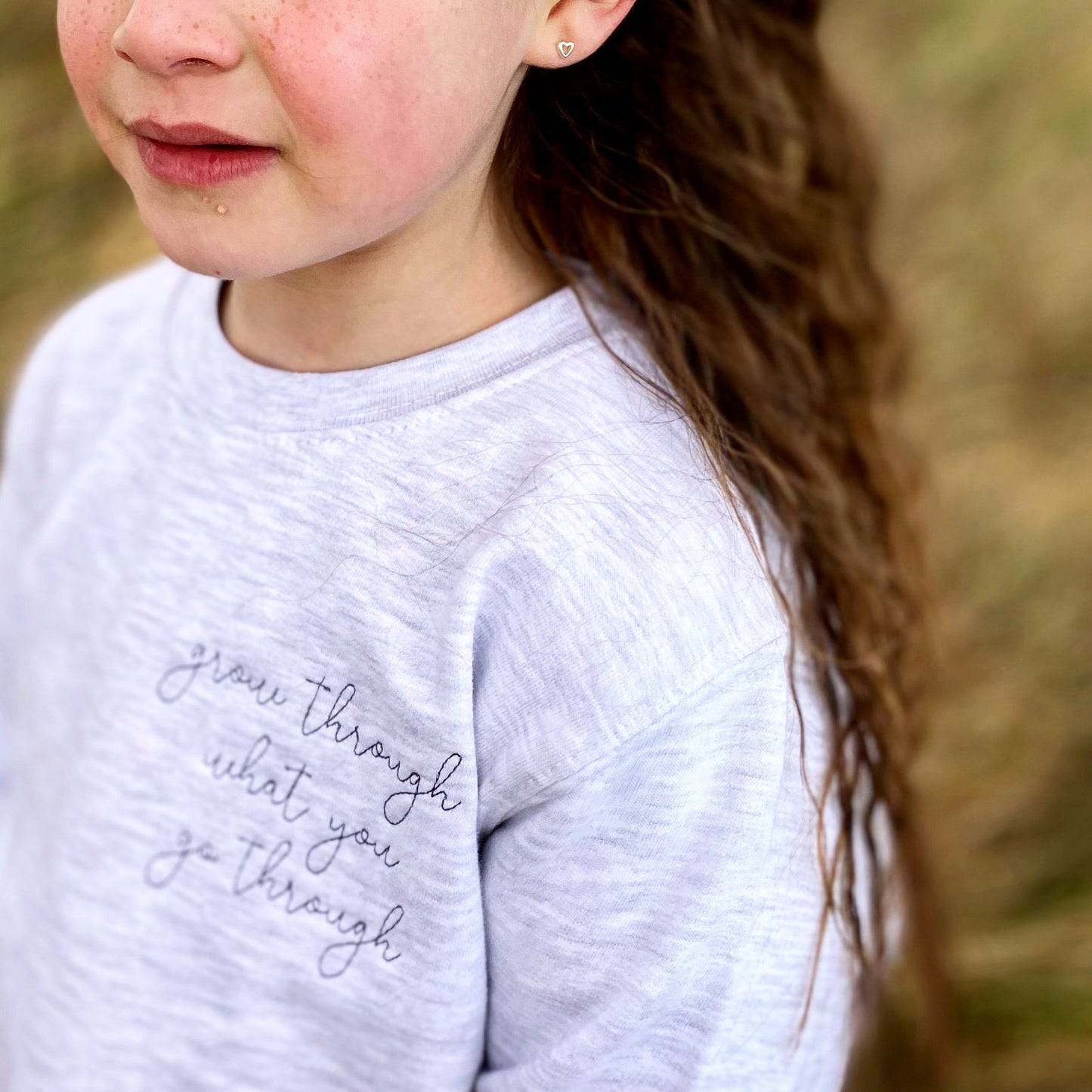 Grow through what you Go through sweater