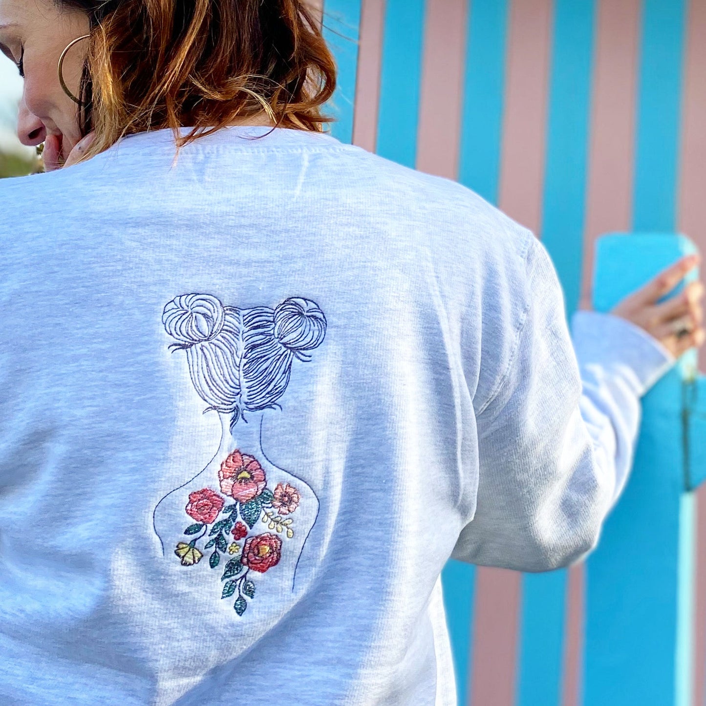 Grow through what you Go through sweater