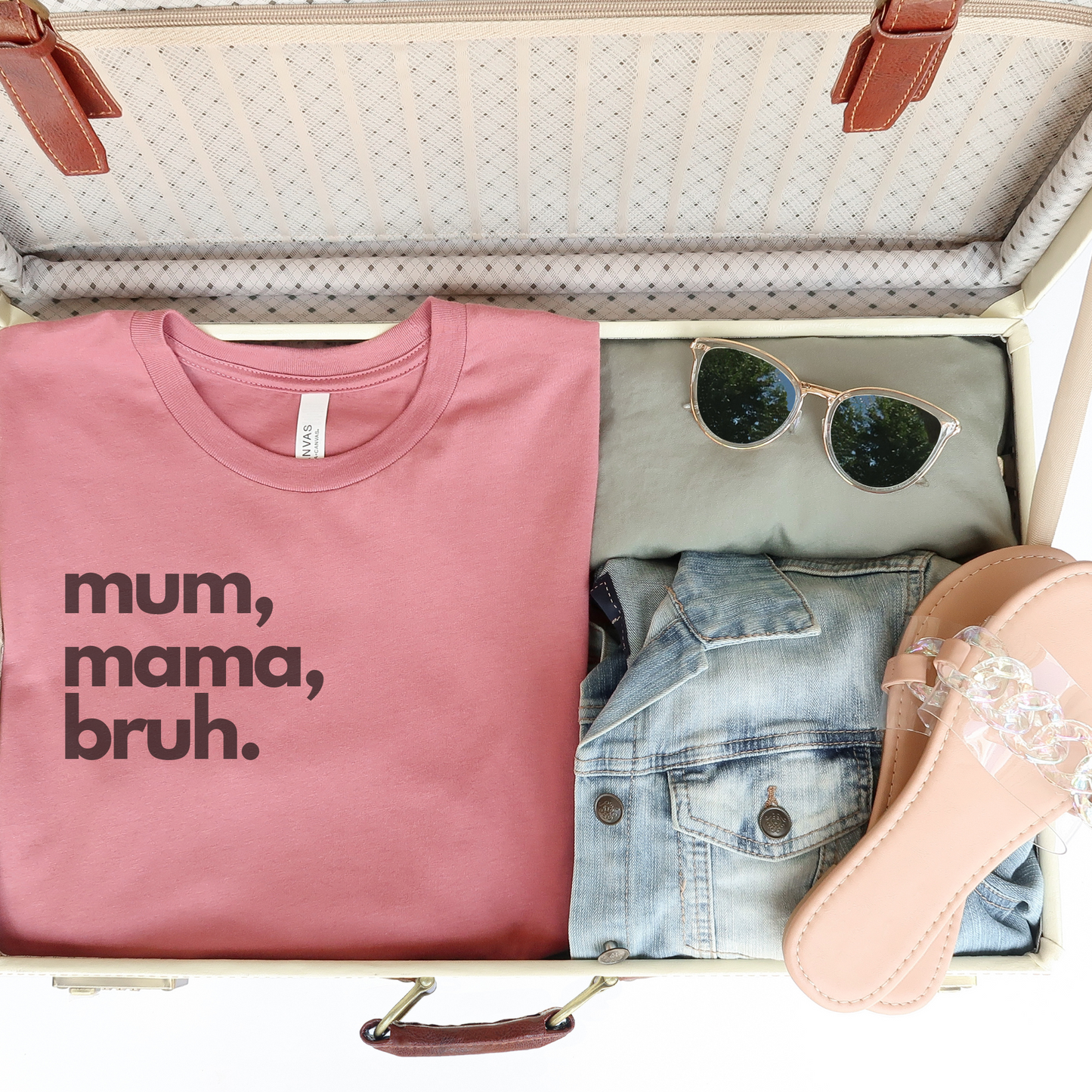 Mum, Mama, Bruh T-Shirt