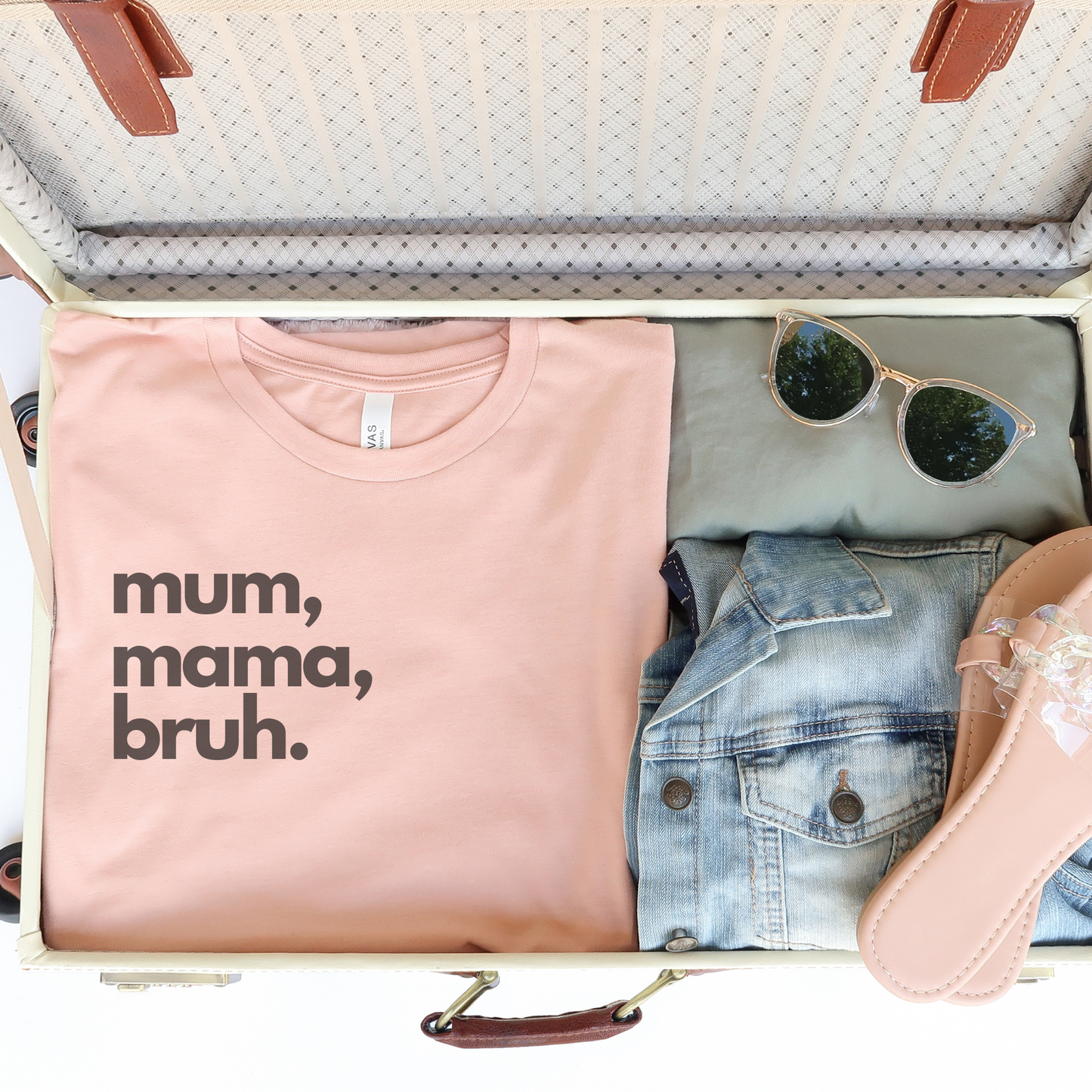 Mum, Mama, Bruh T-Shirt