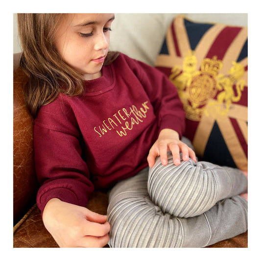 Sweater Weather Embroidered Sweater / Hoodie